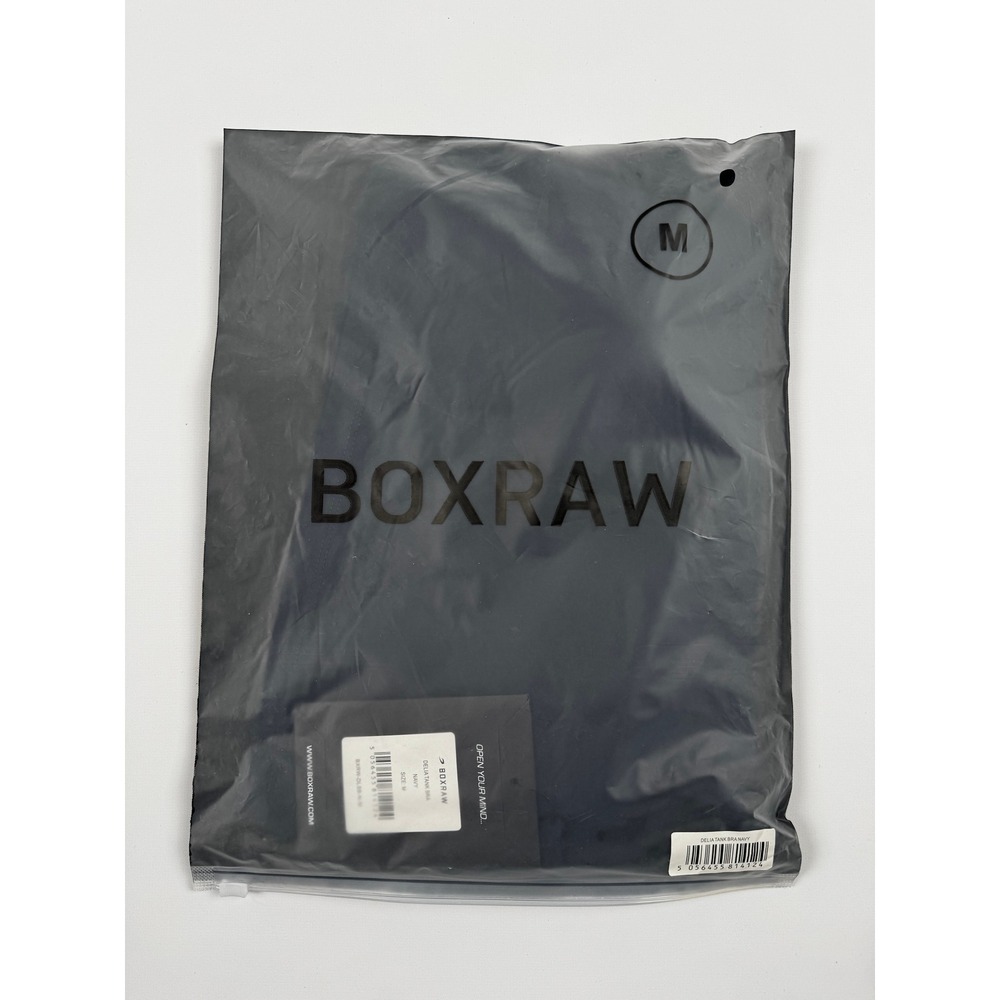 BOXRAW Delia Tank Bra Navy Size Medium New‎ With Tags - Picture 6 of 8